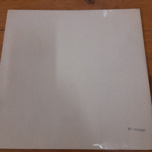 Beatles white album 1st - white,