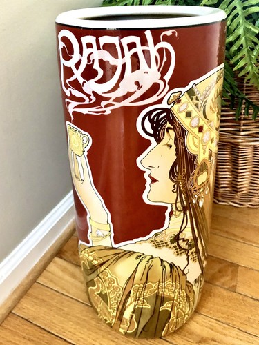 Ceramic umbrella stand art - ceramic,