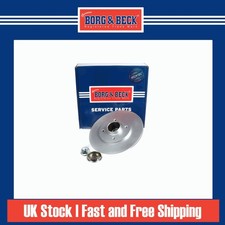 2x Brake Discs Solid For