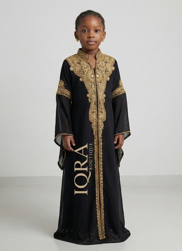 Girls traditional black gold - girls,