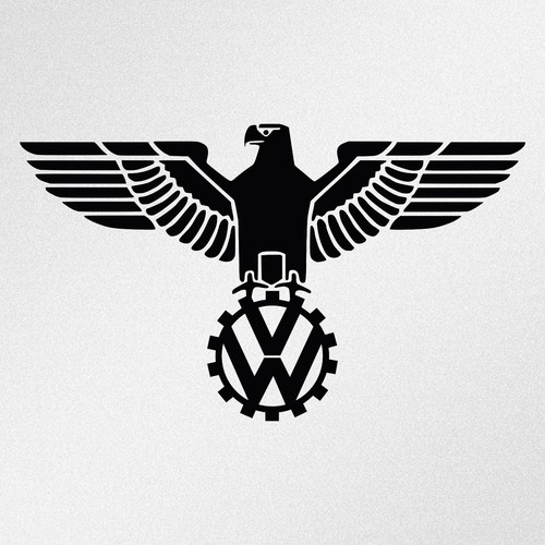 German imperial eagle retro - eagle, vw