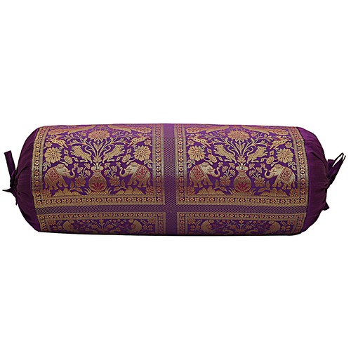 Indian long round pillow - round,