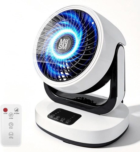Mbsm air circulator desk fan - mbsm,