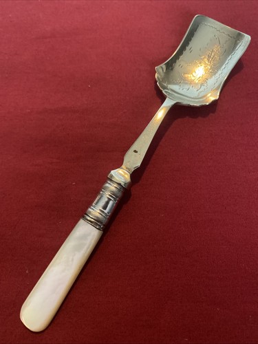 Antique silver plate mother - antique,