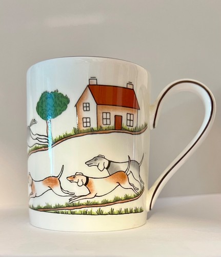 Wedgwood hunting scene mug - wedgwood,