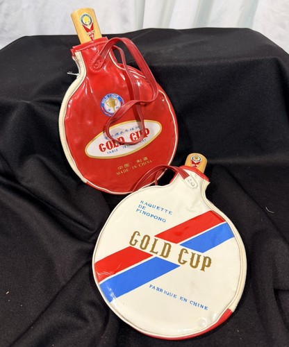 Vintage gold cup table tennis - gold,