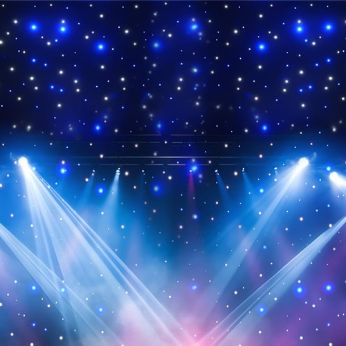 Led stage backdrop - led,