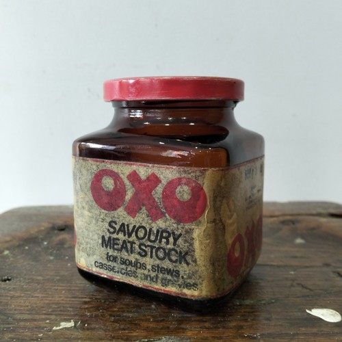 Vintage oxo savoury meat stock - oxo,