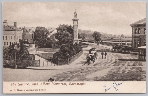 Barnstaple the square with - barnstaple,