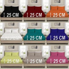 Luxury 25cm Deep Fitted Sheet