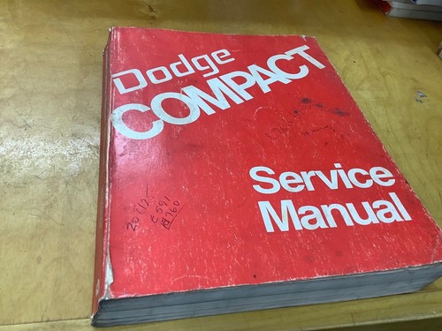 1974 dodge compact car - car, service