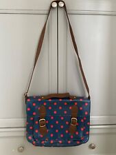 Vintage Style Oilcloth Satchel