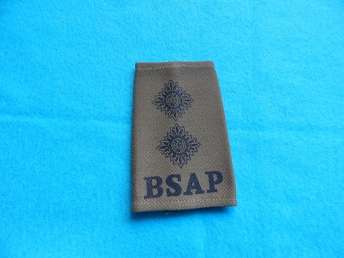Rhodesian bsap inspector rank - ,
