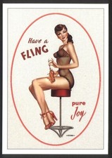 Modern Postcard: FLING - 1950s