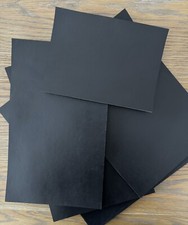 Black Vegetable Tanned Leather