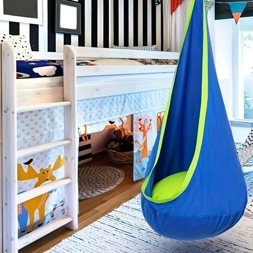 Cozy hanging pod swing - pod,