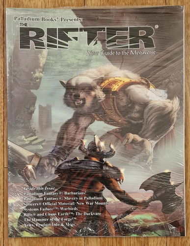 Rpg book the rifter magazine - book,