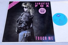 SAMANTHA FOX TOUCH ME 1986 UK JIVE 1st PRESS LP WITH POSTER AND PLUG STICKER Sam
