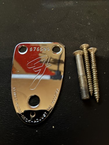 Fender stratocaster neck plate - fender,