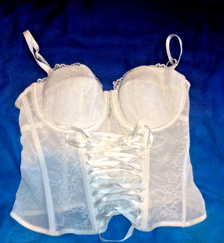 Ann summers white lace front - ann,