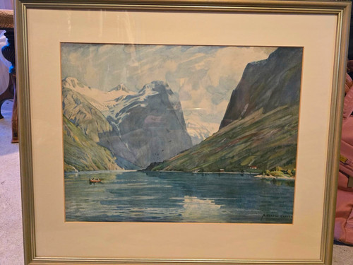 Heaton cooper signed framed - a.,