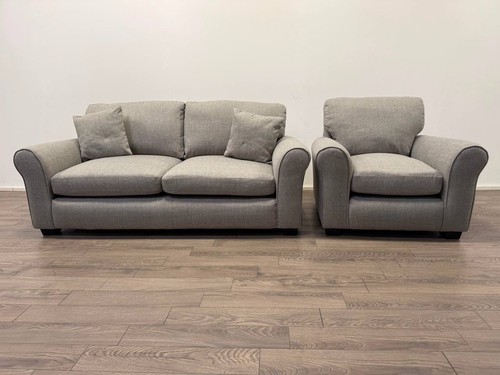 Lisbon fabric seater sofa - 3, &