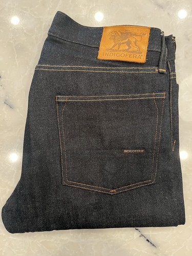 Indigofera buck 9 - no., selvedge