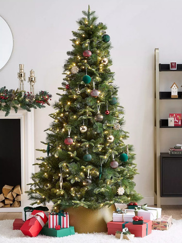 7ft aspen pre lit - 7ft,