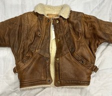 Leather Sheepskin Jacket -
