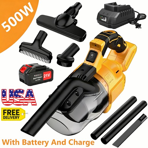 500w cordless handheld vacuum - 500w,