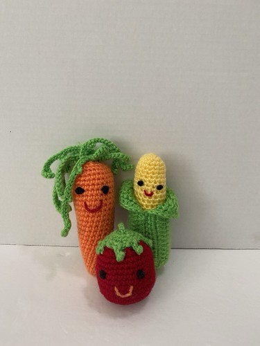 Knitted crocheted vegetable - knitted,