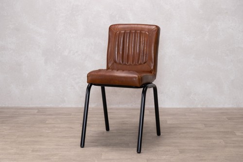 Leather dining chairs various - leather,