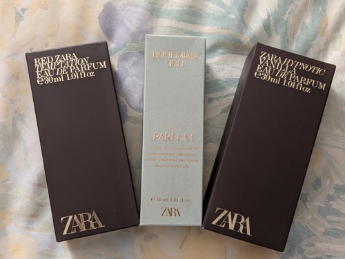 Zara edp trio bundle 30ml - zara, 3×30ml