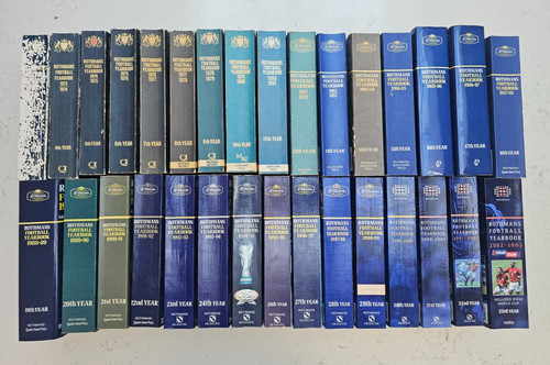 Rothmans football yearbooks - rothmans,