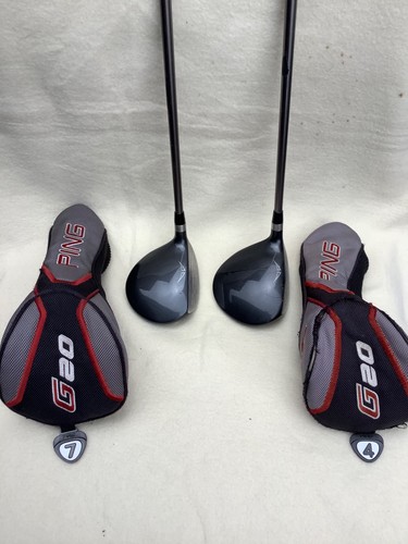 Ping g20 fairway woods - woods,, (pair)