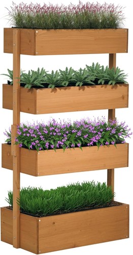Raised garden bed - wooden, 4
