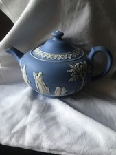 Wedgwood Tea Pot Jasper Ware