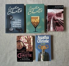5 x AGATHA CHRISTIE Book