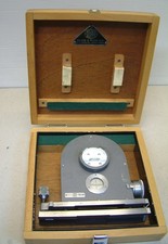 Vintage Hilger & Watts Percision Level Clinometer  Inclinometer TB 121-1  Cased