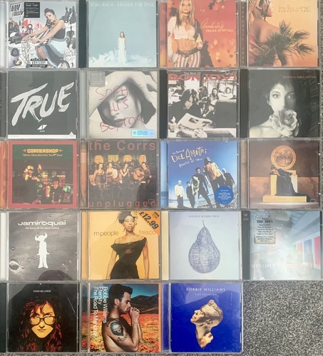 Various music albums only - cd,