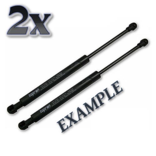 Pair bonnet hood - pair, gas