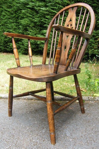 Elm beech windsor stick back - elm,