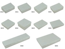 Silver Swirl Cardboard Cheap Jewellery Gift Packaging Boxes in 10 Sizes