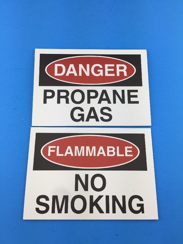 New set danger propane - of, (1)