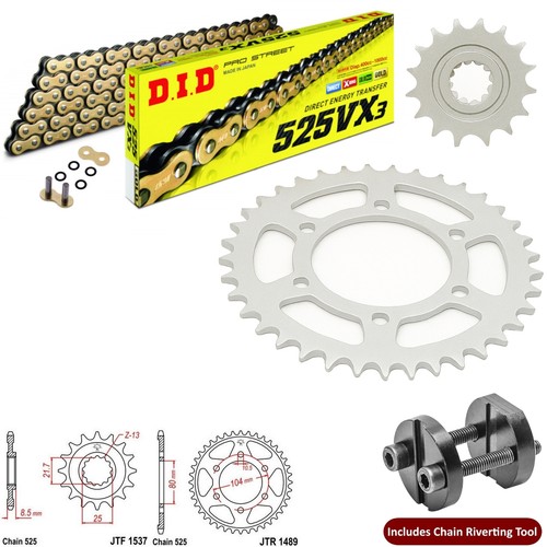 Z900 chain and sprocket kit - z900,