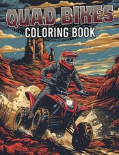 Quad Bikes Coloring Book