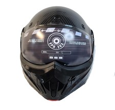 Viper F242 Carbon Reverse Flip Front Modular Motorcycle Touring Helmet Carbone