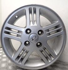 HYUNDAI I10 MK1 14'' SILVER ALLOY WHEEL 52910-0X210 (R1-B)