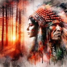 Native american indian - native,