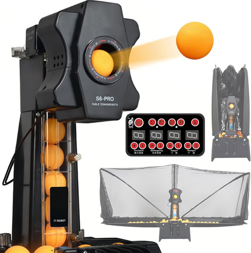 Table tennis robot with - table,